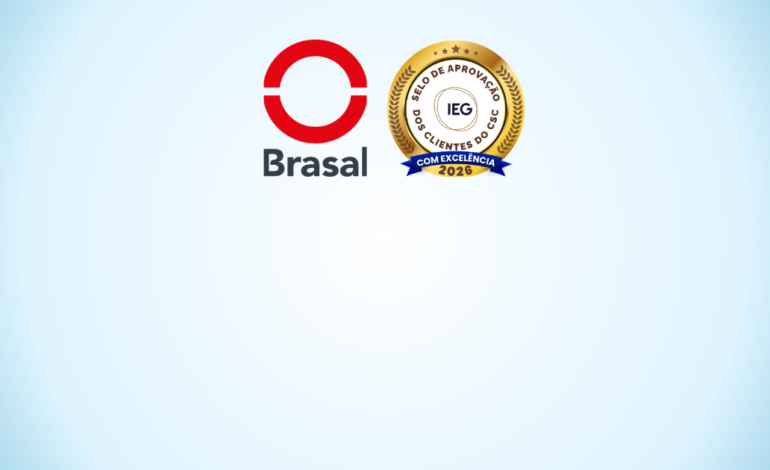  Brasal conquista o 1º Selo IEG de Aprovação dos Clientes do CSC