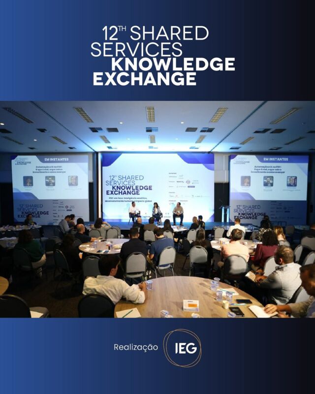 A plenária do 12ᵀᴴ Shared Services Knowledge Exchange seguiu com discussões de alto nível! 🔍💬

No Painel “Automação e IA no CSC”, Erika Matsumoto, Silvio Santos e Ricardo Hernandes trouxeram visões complementares sobre o que é real, o que vale o investimento e os caminhos para avançar com inteligência nos CSCs. 🤖💡

Logo depois, Caio César Oliveira apresentou o case “Excelência que transcende fronteiras”, mostrando como a LDC está construindo uma visão global de performance no SBS. 🌍📊

Fique de olho nas redes e acompanhe tudo que está rolando no #12thSSKE!
📩 eventos@ieg.com.br

#IEG #sharedservices #automação #inteligenciaartificial #csc #eventoscorporativos